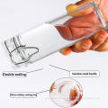 Sealed Transparent Glass Jar Kitchen bottle